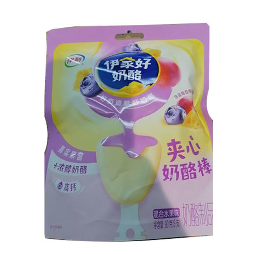 【12.9元/袋】伊利混合水果味儿童奶酪棒90g（0803279） 商品图0