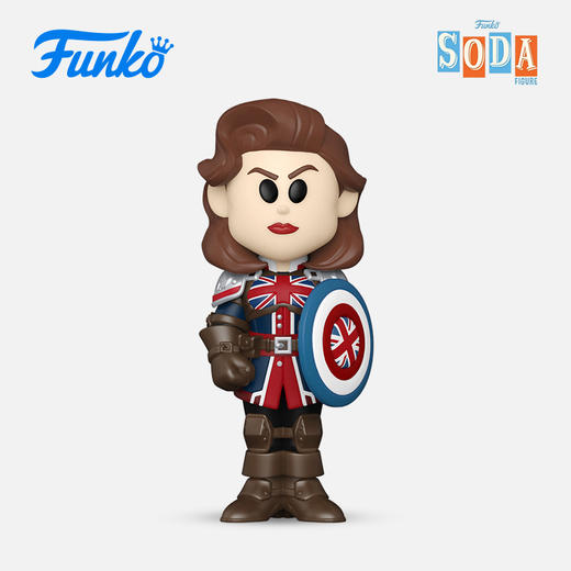 Funko SODA What If漫威动画假如卡特队长随机隐藏款苏打罐手办摆件 68836 商品图0