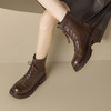 ZHR马丁靴女2024秋冬新款率性风潮酷时尚短靴简约百搭休闲瘦瘦靴 商品缩略图11