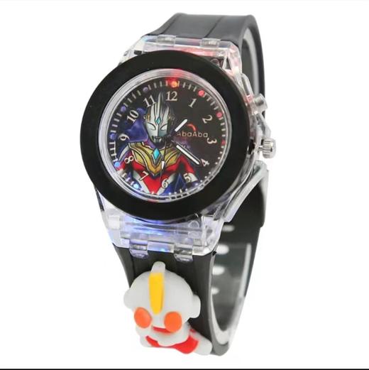 买一送一【奥特英雄手表】发光LED硅胶手表   夜光石英表  卡通公仔儿童手表 商品图11