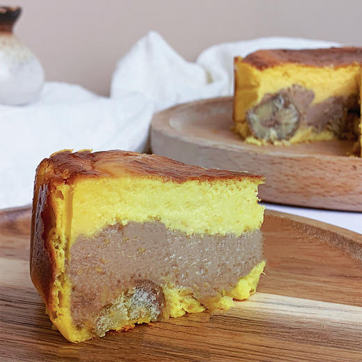 烤爱·基础款·西班牙巴斯克重芝士系列·栗子南瓜巴斯克芝士蛋糕·栗子南瓜·下午茶 全国配送（偏远地区除外） 商品图2