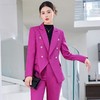娜璐多 英伦风双排扣小西服+微叭裤两件套时尚百搭西装套装通勤2023秋款 商品缩略图2