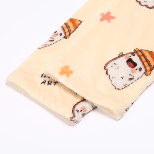 都市丽人眯雅佳双面法兰绒女士厚款长袖长裤类家居服套装LH32H8 商品图8