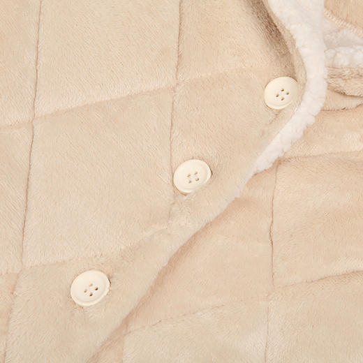 都市丽人法兰绒夹棉女士加厚款长袖长裤类家居服套装LH31F7 商品图5