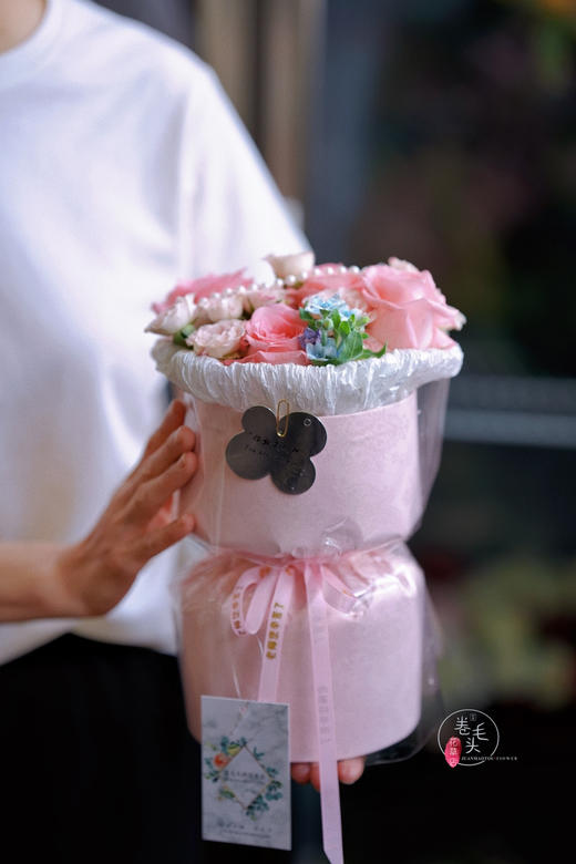 【2024.教师节】迷你小香风花束59（配手提袋 现货，下单即可到店自提） 商品图1