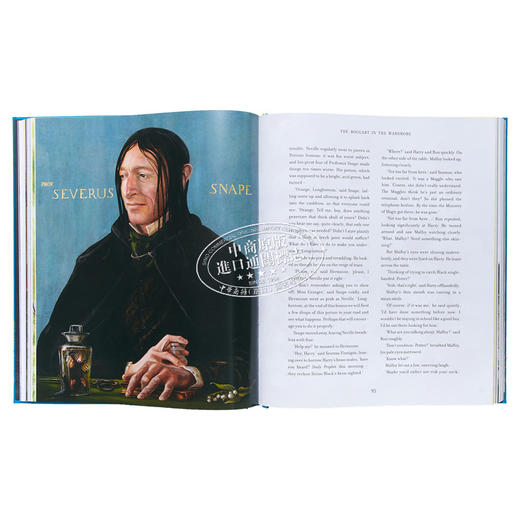 预售 【中商原版】哈利波特精装彩绘豪华版1-5 魔法石+密室+阿兹卡班的囚徒+火焰杯+凤凰社 英文原版 哈利波特全彩绘本 吉姆凯 JK罗琳 Harry Potter 商品图5