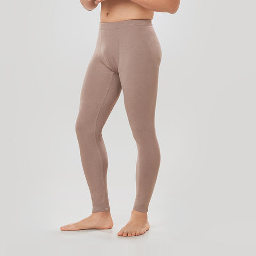 都市丽人都市锋尚舒暖打底裤秋裤负5至5度适穿热卡丝九分裤中厚款男士单层打底保暖裤FL34A2 商品图2