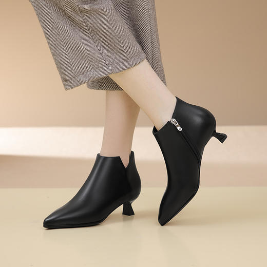 时尚气质，潮流百搭裸靴XL706 商品图2