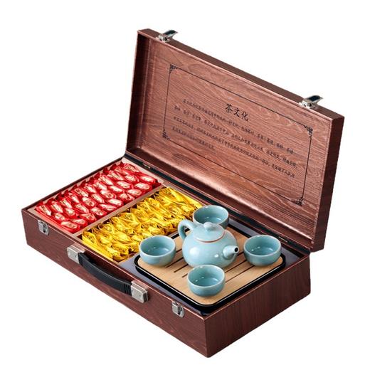 送礼佳品【一鹿高升！五层礼盒】金骏眉茶叶小罐红茶礼盒装送礼大红袍铁观音送茶具lmsh 商品图3