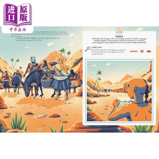 【中商原版】盗墓者的故事The Curse of the Tomb Robbers 英文原版 儿童百科绘本 历史读物 进口儿童读物 知识百科7-10岁 商品图4