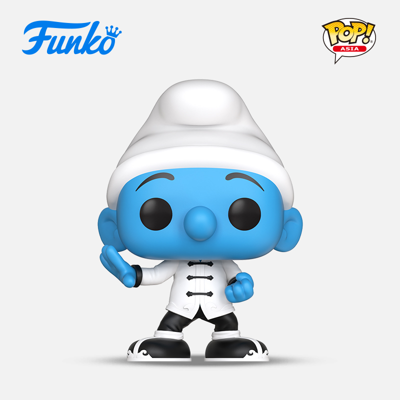 POP! Asia: The Smurfs- Hefty Smurf亚洲系列 蓝精灵健健手办公仔摆件 74805