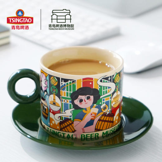青岛啤酒博物馆醉美人指环杯套装 青岛啤酒 官方文创 商品图2
