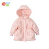 贝贝怡童装冬季女童保暖锁温外套连帽长袖纯色百搭小女孩羽绒服234S3214
 商品缩略图8