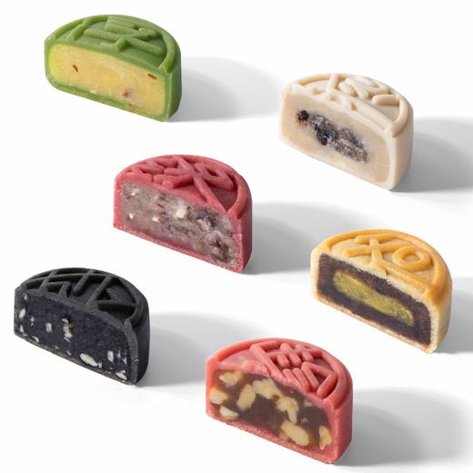 「梦回敦煌•飛天揽明月」低糖不油腻 纯素月饼 月饼大师监制x奥斯卡插画师 （65g*6个饼/盒） 商品图7