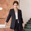 娜璐多 休闲西装外套女春秋季2023新款高级感气质名媛女神范修身西服套装 商品缩略图2