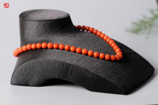 南红柿子红项链 商品图3