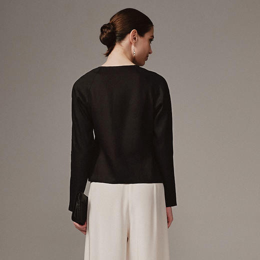 TANGY Collection天意高端2023秋季新品商场同款女士上衣 商品图2