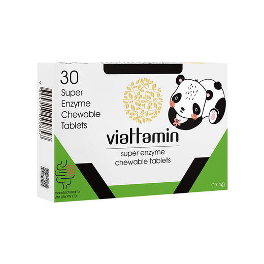 澳洲进口viattamin维态美综合消化酶咀嚼片益生菌儿童片剂30片 商品图0