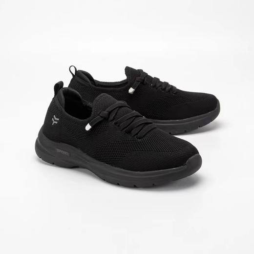 源之民春季新款飞织面料橡塑底运动健步男鞋 商品图0