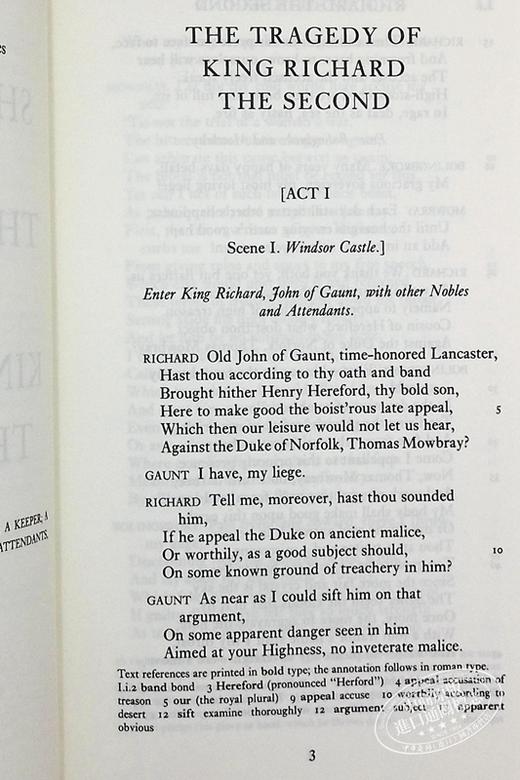 【中商原版】莎士比亚历史剧卷2 理查二世 亨利四世五世八世Everyman Library Classics Histories  Shakespeare 英文原版 商品图4
