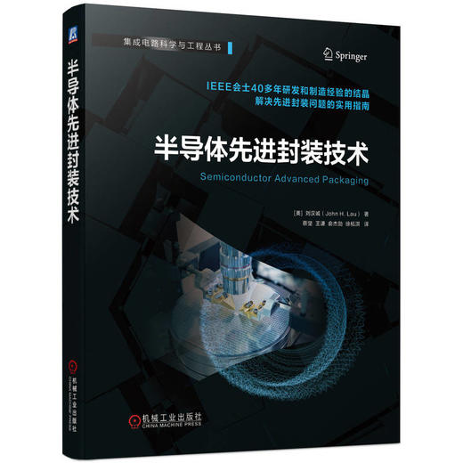 半导体先进封装技术（集成电路科学与工程丛书）（刘汉诚博士40多年芯片封装经验的结晶，通过阅读此书，让读者快速学会解决先进封装问题的方法） 商品图0