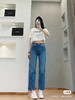 【9月5日上午11:00 必收款女士牛仔裤 秒杀】必收款 百搭 偷偷美 全棉无弹 不对称扭缝 水洗 直筒裤 商品缩略图1
