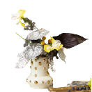 晨熙园客厅花艺