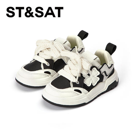 【童鞋】星期六网面透气拼色运动鞋SS33132L20 商品图4