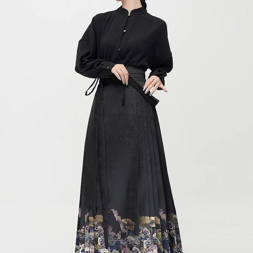 裁缝学苑AX105 明制汉服连肩立领小衫纸样女装中式上衣衬衣打版板 商品图4
