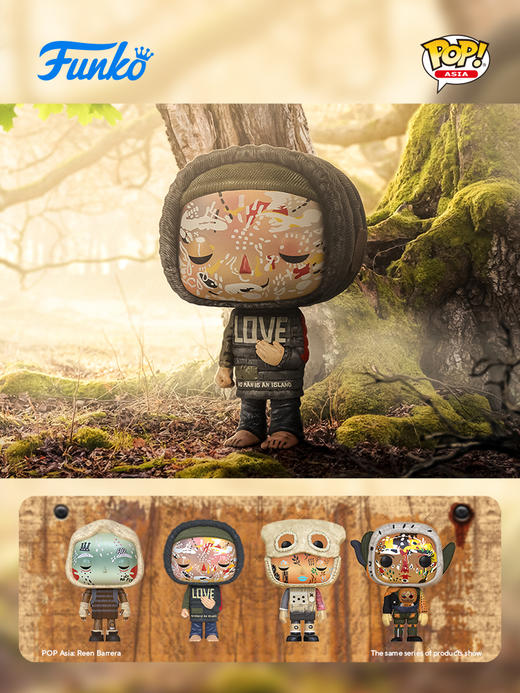 POP! Asia Reen Barrera Love 亚洲系列 瑞恩·巴雷拉（爱）手办 65840 商品图1