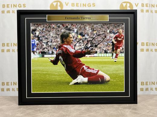 收藏系列  足球球星16寸 亲笔签名照片 德罗巴 费尔南多托雷斯  因扎吉 伊涅斯塔  梅西 贝尔 布冯 皮尔洛 圣卡西 卡塞米罗 莫德里奇 商品图2
