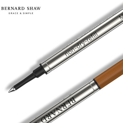 萧伯纳/Bernard Shaw  宝珠笔笔芯2支装 黑色 商品图1