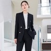 娜璐多 高级感通勤套装女时尚气质小西服微叭裤两件套韩版职业2023秋新款 商品缩略图2