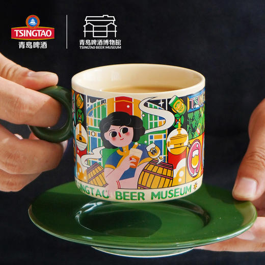 青岛啤酒博物馆醉美人指环杯套装 青岛啤酒 官方文创 商品图4