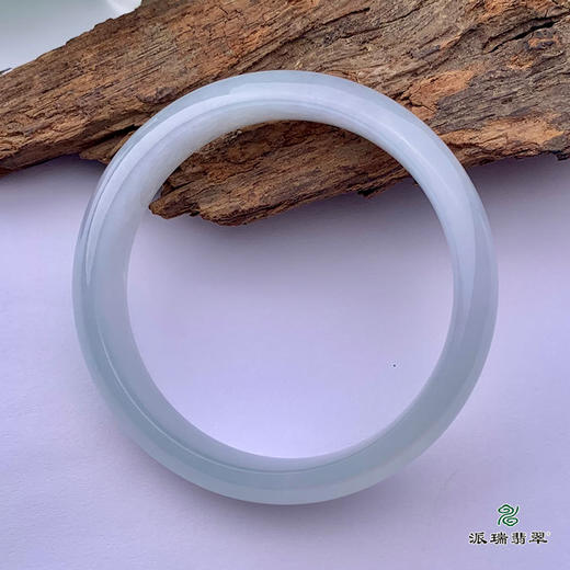 派瑞翡翠 翡翠手镯 糯种 浅紫 商品图1
