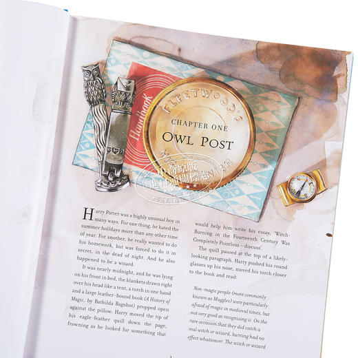 预售 【中商原版】哈利波特精装彩绘豪华版1-5 魔法石+密室+阿兹卡班的囚徒+火焰杯+凤凰社 英文原版 哈利波特全彩绘本 吉姆凯 JK罗琳 Harry Potter 商品图3