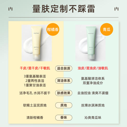 【包邮】且初土豆泥/小青瓜洁面组合装 商品图1