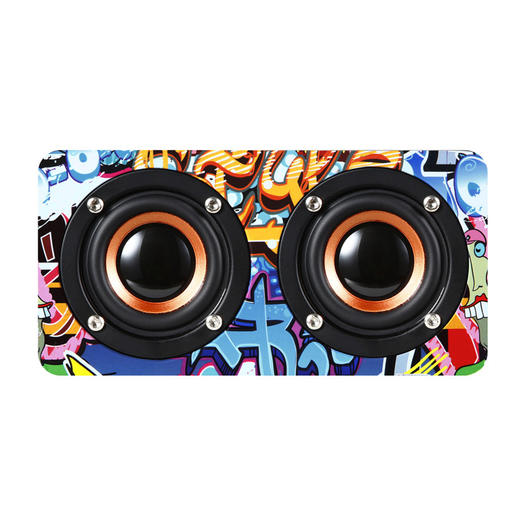 【声音出众！简约而不简单】M5家居木质无线蓝牙小音箱 手机电脑桌面音响。ry 商品图1