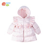 贝贝怡童装冬季女童甜美保暖羽绒服宝宝中长款加厚连帽外套234S3216
 商品缩略图5