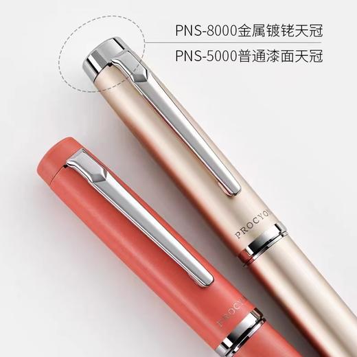 日本PLATINUM白金PNS8000钢笔PROCYON小犬星金属杆钢笔 商品图1