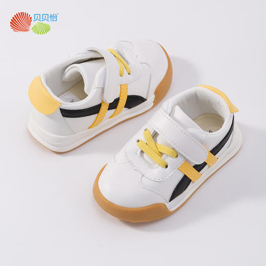 贝贝怡童鞋秋季新款男女童时尚撞色宝宝鞋婴儿软底学步鞋休闲鞋233X473 商品图2