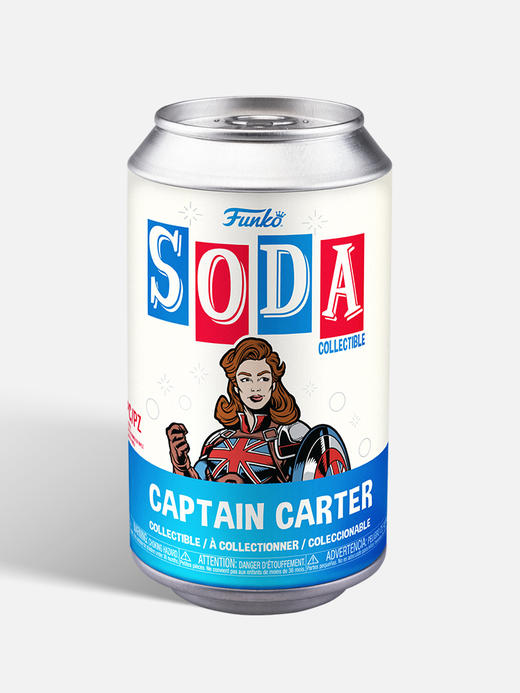 Funko SODA What If漫威动画假如卡特队长随机隐藏款苏打罐手办摆件 68836 商品图4