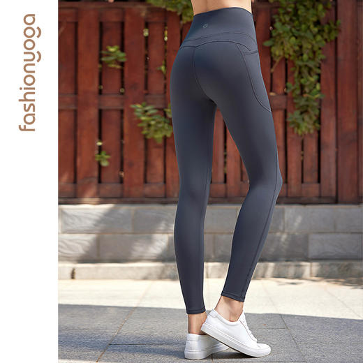 【特卖不退换】F13960基础加绒瑜伽长裤、F13956修身带口袋加绒长裤 商品图6