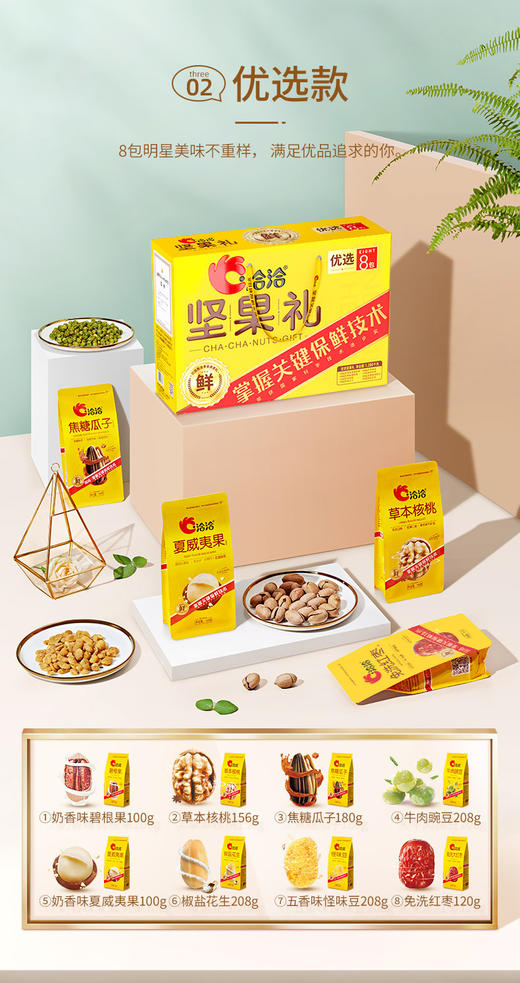 坚果礼1280g 商品图1