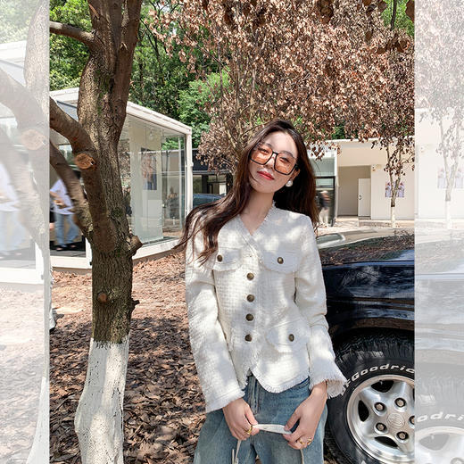 【怦然心动】小香风外套 商品图1