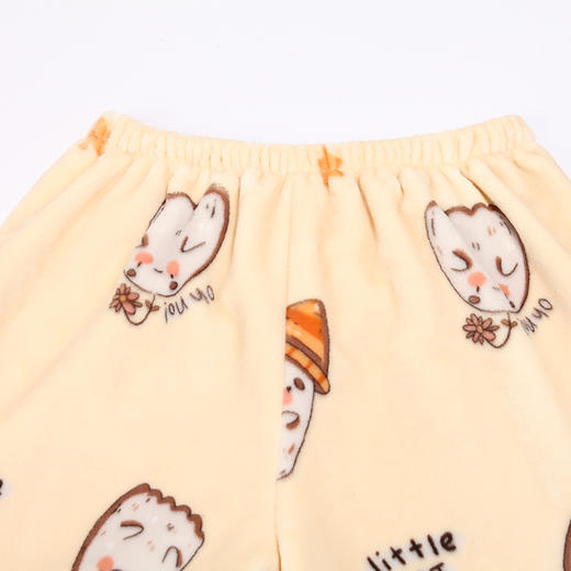 都市丽人眯雅佳双面法兰绒女士厚款长袖长裤类家居服套装LH32H8 商品图7