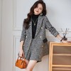 娜璐多 名媛小香风套装2023秋季新款高级感西装气质女神范御姐炸街两件套 商品缩略图0