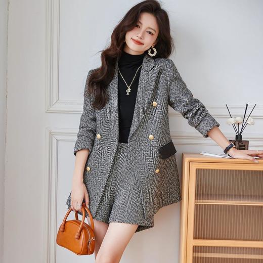 娜璐多 名媛小香风套装2023秋季新款高级感西装气质女神范御姐炸街两件套 商品图0