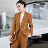 娜璐多 英伦风双排扣小西服+微叭裤两件套时尚百搭西装套装通勤2023秋款 商品缩略图0