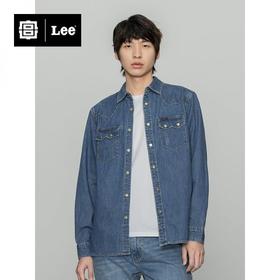Lee22春夏新款男士牛仔衬衫LMT0016425FQ00FA00505